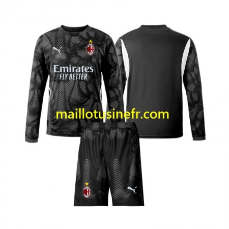 Maillot de Foot AC Milan Gardien Domicile 2024-25 Manches Longues - Enfant